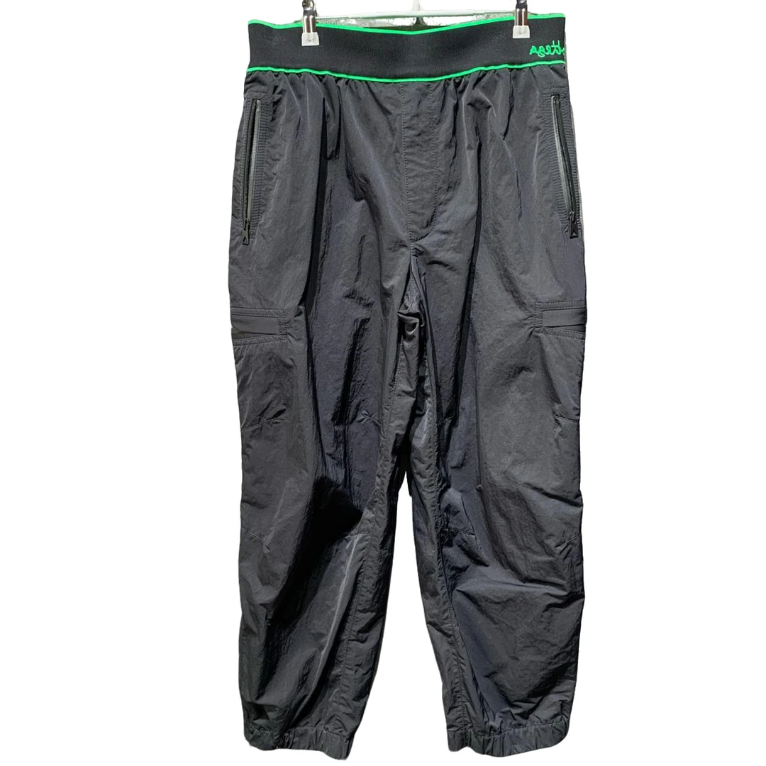 99新仅试穿/【Bv】腰部字母运动长裤/S码 腰围82 裤长97/公价9300