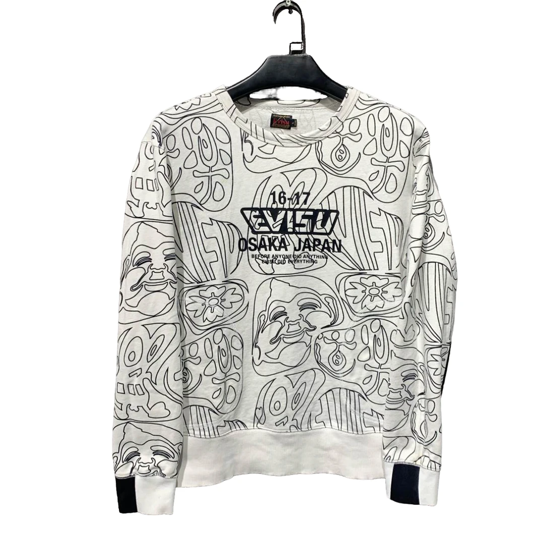 99新仅试穿/【Evisu】福神 卫衣/L码 /公价5000