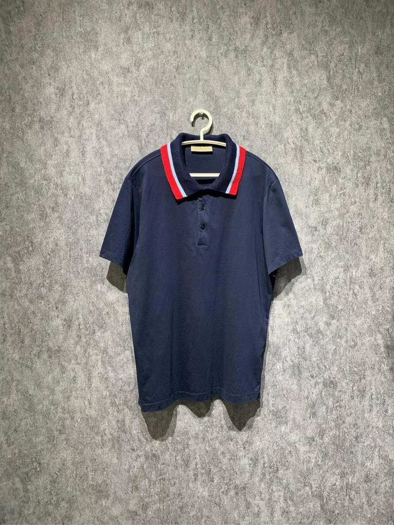 99新试穿/【Burberry】巴宝莉 深色polo衫/S码 /公价5600