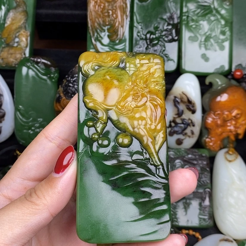 【闪购商品】和田玉颈饰未镶嵌莳**道