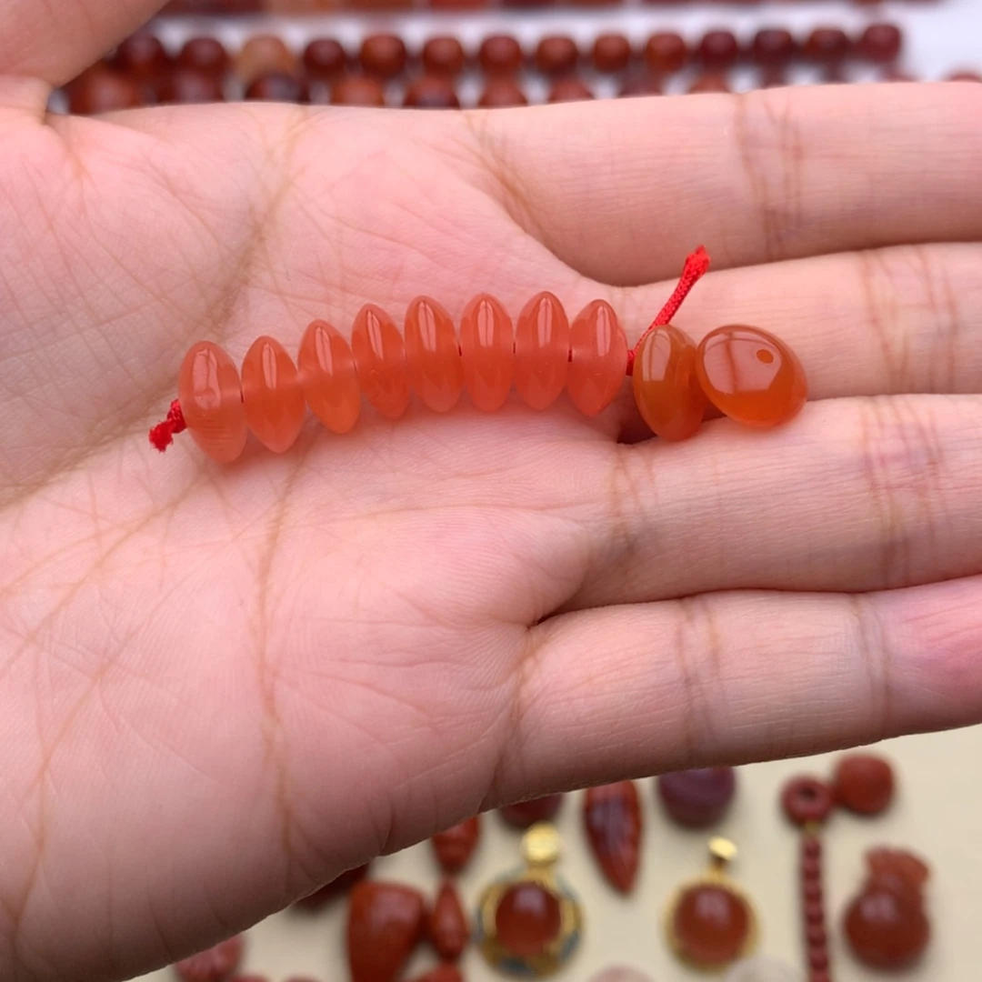 【闪购商品】南红玛瑙隔片未镶嵌用****7