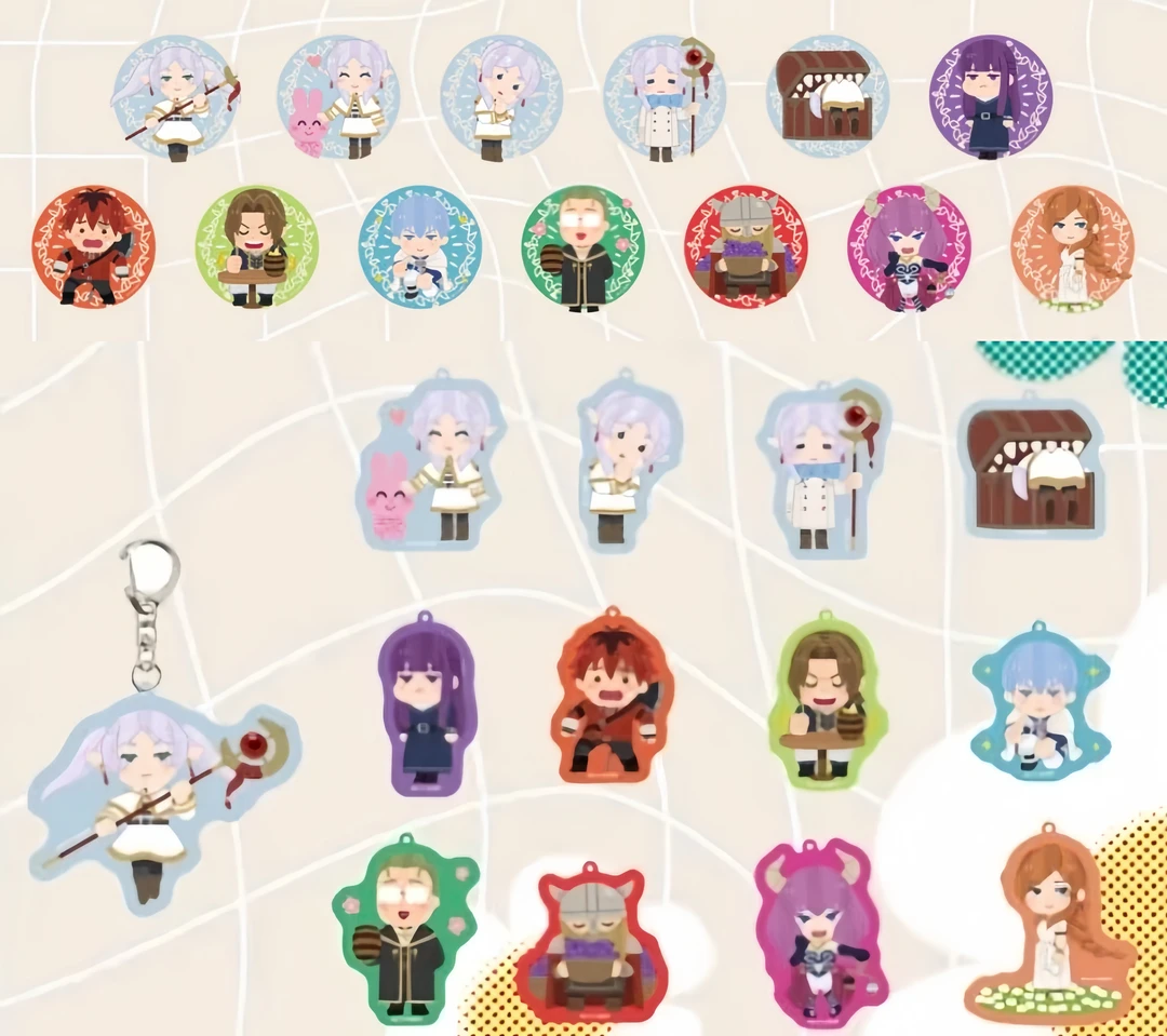 【葬送的芙莉莲】Q版吧唧 盲盒