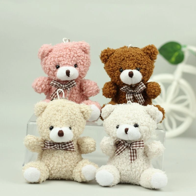 【粉丝专属】可爱坐姿泰迪熊公仔毛绒玩具小熊玩偶女生布娃娃包包