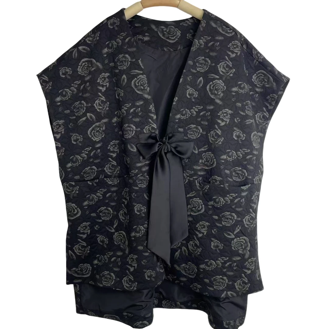 恬小霓（玲玲姐精选）124/星星/玫瑰/飘带/马甲/百搭/休闲