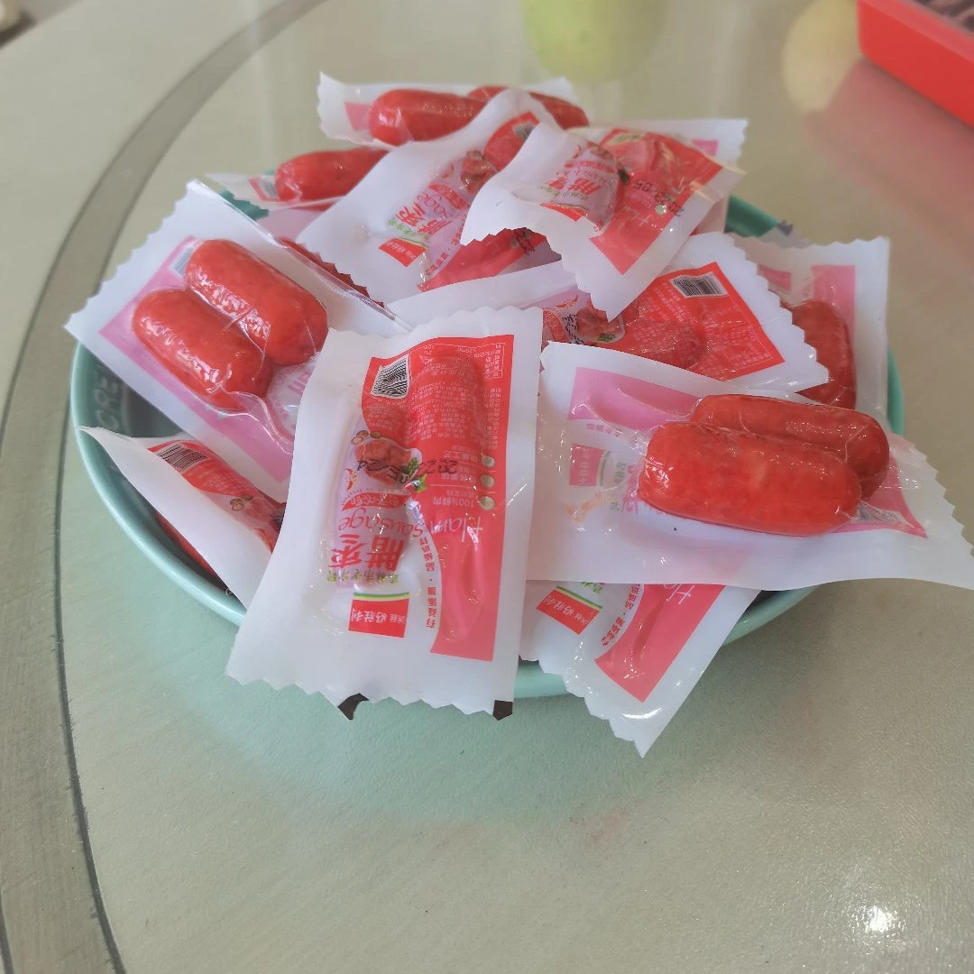 好胜利香肠香甜肉枣肠零食肉肠佐餐追剧包装方便可口好吃手工制作