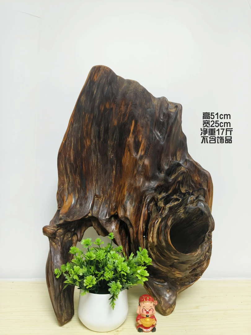 广西大瑶山风化木料摆件一物一拍