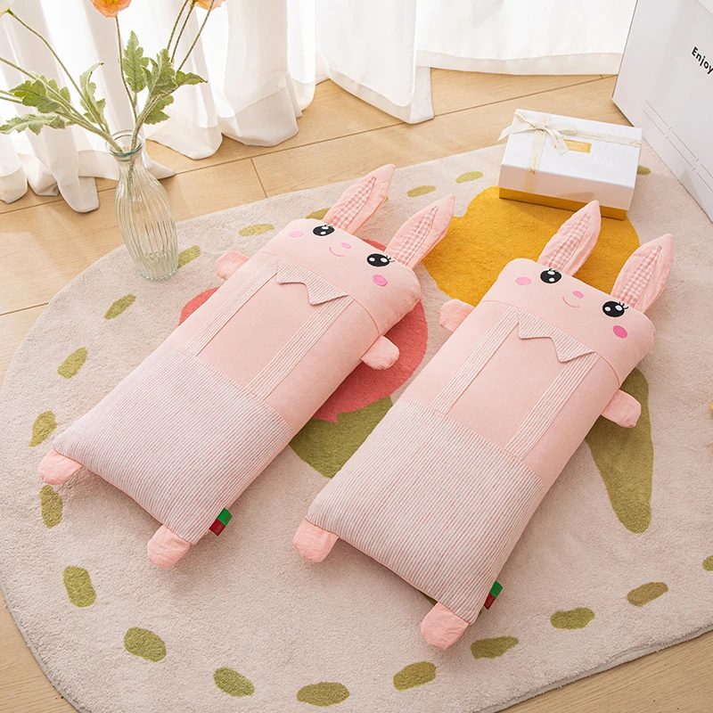 全棉针织棉卡通儿童学生幼儿园全荞麦枕头小孩可爱透气小学生枕芯