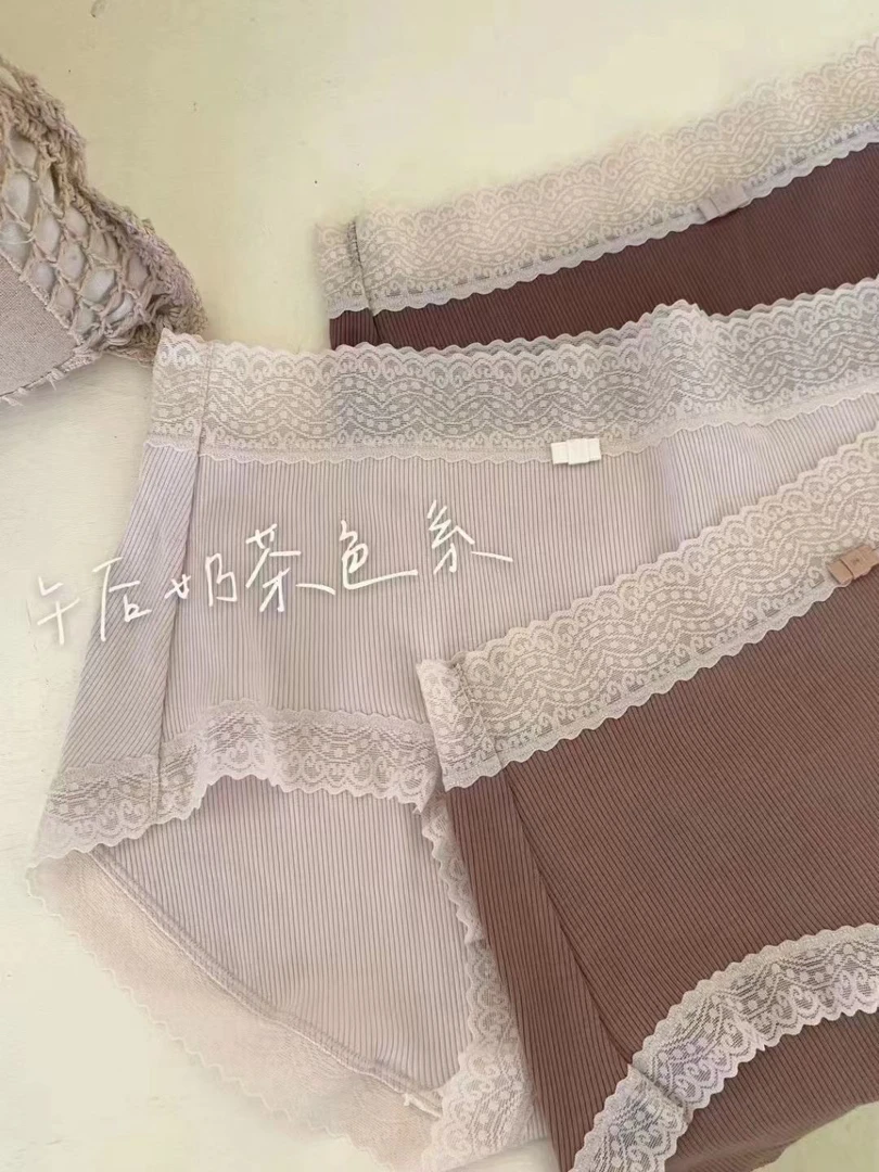 【蕾丝腰短裤】SSJ 蕾丝腰超舒适短裤～一组三条