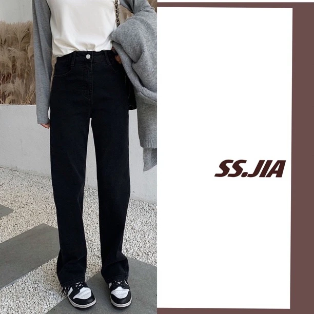 加绒款*【牙签裤】SSJ加绒窄版显瘦阔腿裤