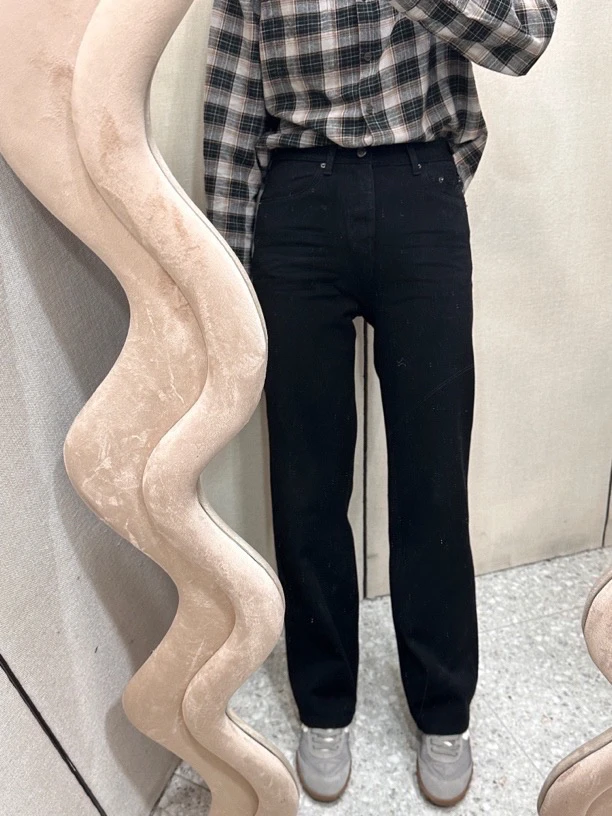 不加绒【家败筷子裤】SSJ窄版阔腿裤显瘦百搭时尚修身弹力高腰