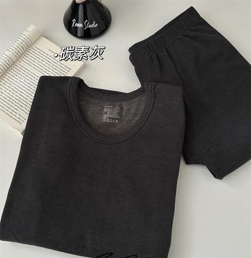 【男士保暖套装】SSJ 男士羊绒蚕丝保暖套装