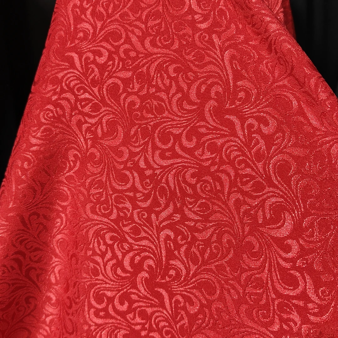 双面提花唐装布料，适合春秋冬制作唐装、中山装、小棉袄等，门幅1.5