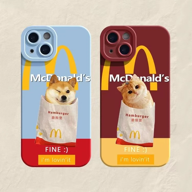 M记柴犬苹果14pro手机壳iphone13promax全包12/11软硅胶XR卡通15