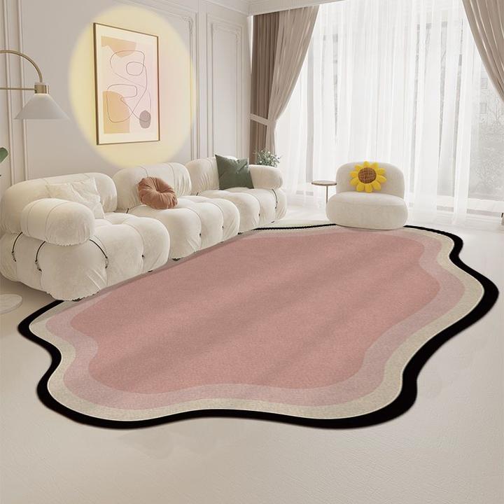 简约客厅地毯茶几毯沙发地垫卧室床边家用耐脏防滑垫大面积地毯