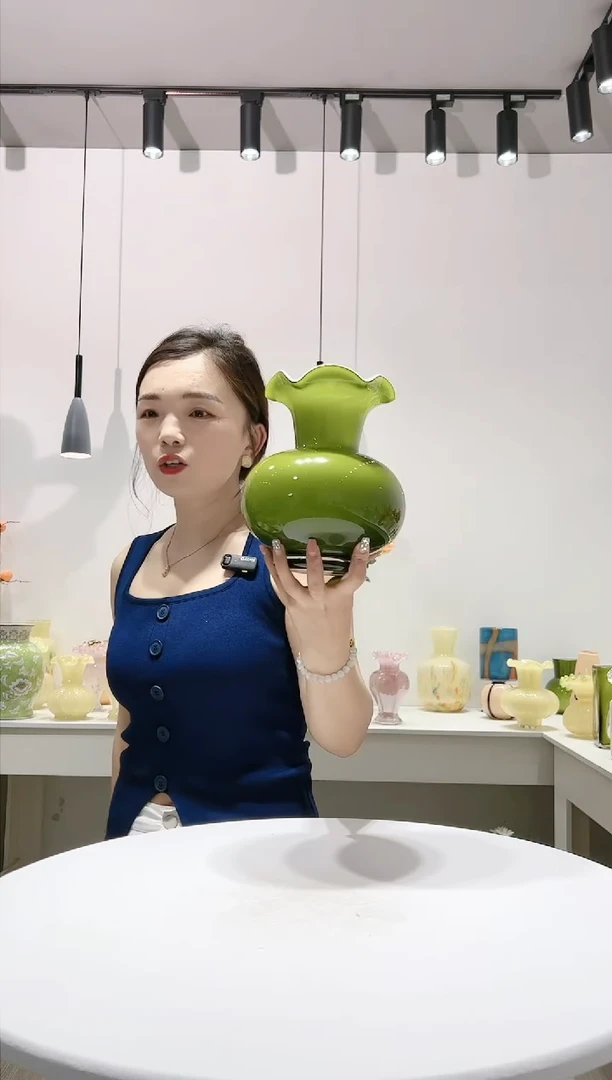 【闪购商品】花口琉璃 绿