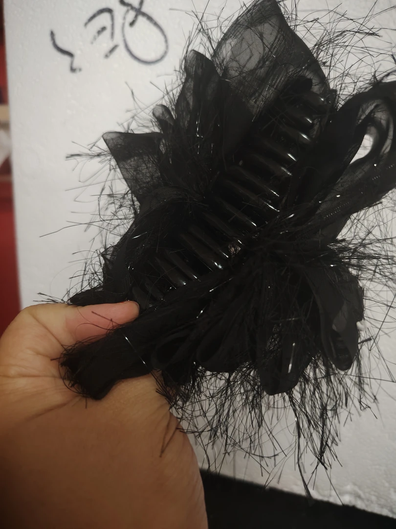 @（37）网红大号抓夹发卡甜美后脑勺夹子仙女气质发饰