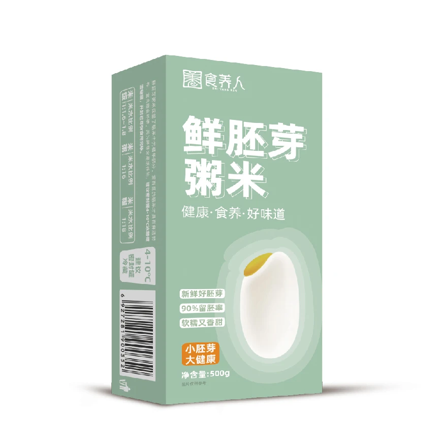 食养人鲜胚芽粥米，新鲜营养，密封包装、食用软糯、满满米香！