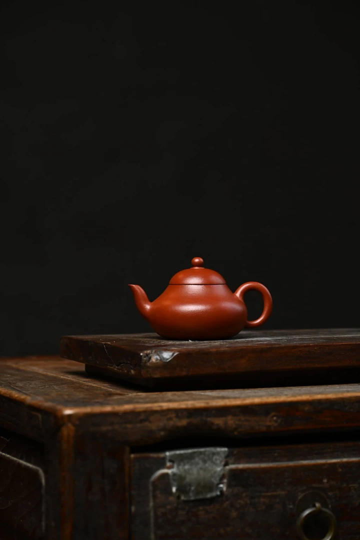 【梨形】方小琴 几十年制壶老匠人 朱泥  170cc