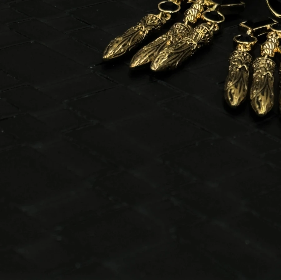 耳饰 vintage 哥特流苏耳饰-YS-21