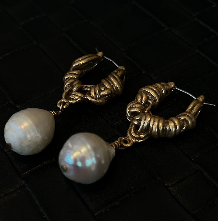 耳饰 vintage 中世纪回流耳饰YS-EH-231