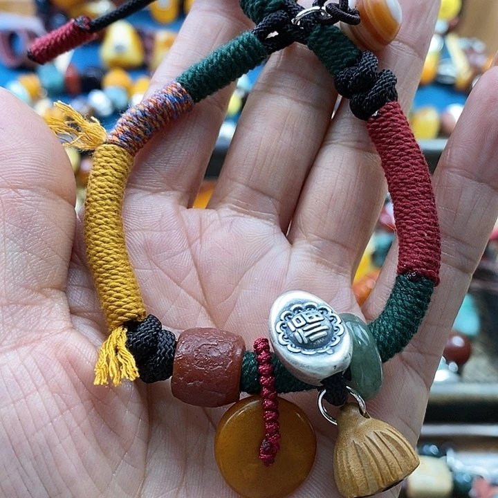 玛瑙/玉髓手链未镶嵌手链