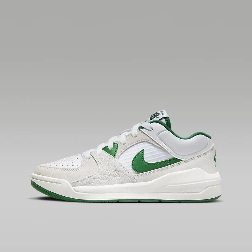 AIRJORDANStadium90(GS)防踢减震轻便低帮篮球鞋白绿DX4399-103