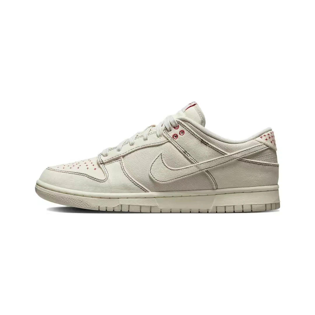 Nike/耐克Dunk Low 米色 新春款 男子低帮复古休闲板鞋DV0834-100