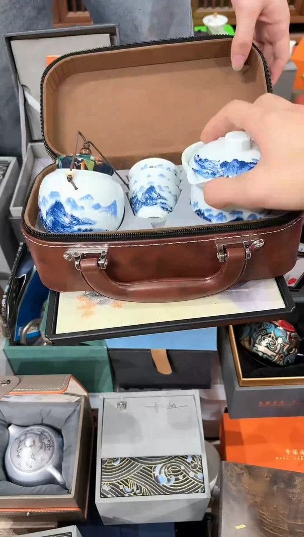 【闪购商品】密胺罐千里江山