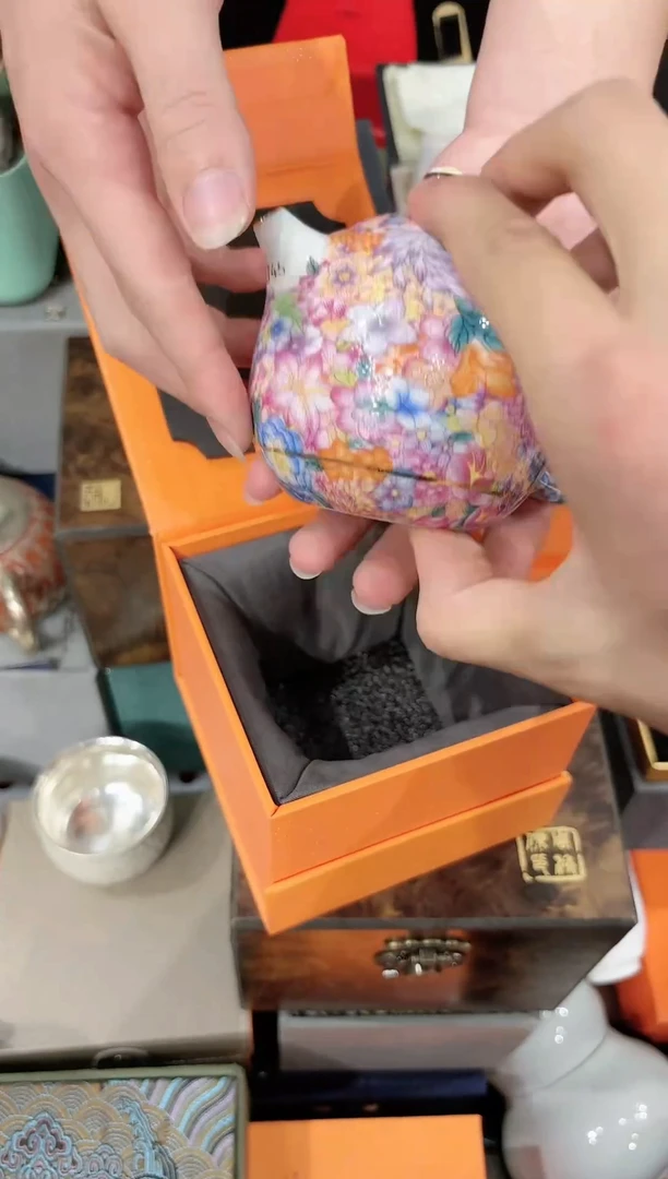 【闪购商品】密胺杯珐琅彩壶