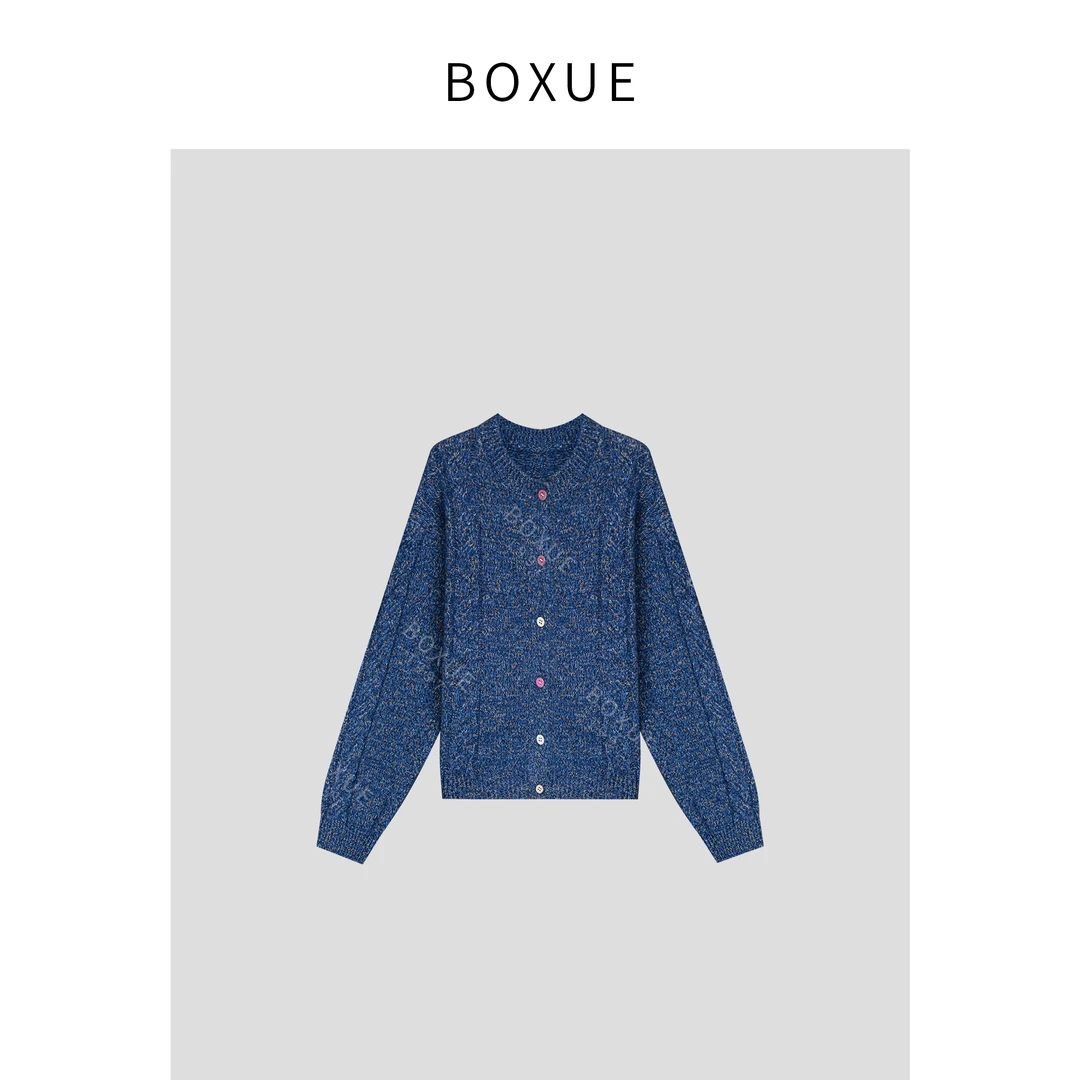 BOXUE 秋冬经典设计师轻奢连帽 外套#241023W511