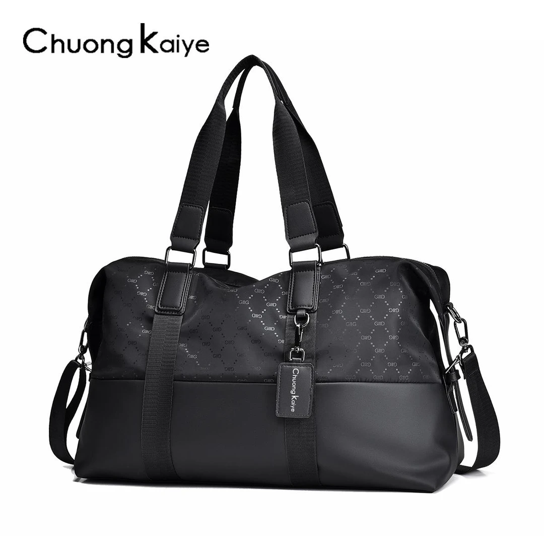 ChuongKaiye新款男士旅行包商务出差手提包大容量休闲斜挎行李包