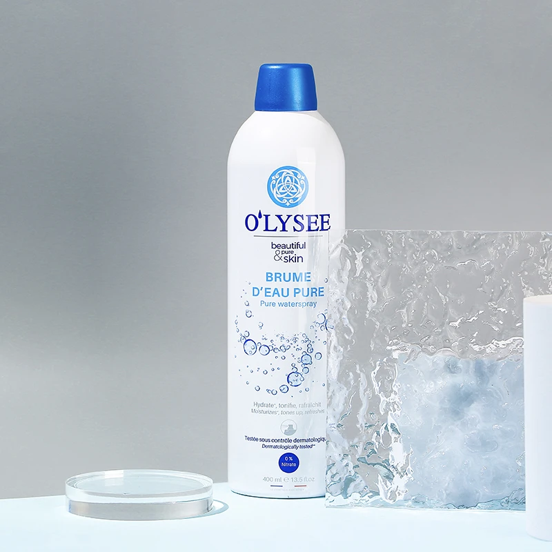 法国olysee欧俪活泉水喷雾中样50ml温和补水保湿妆前爽肤水乳液