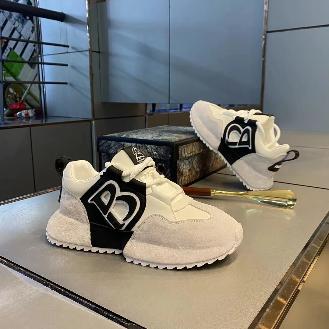 轻奢爆款舒适增高轻便透气上档次休闲运动鞋百搭时尚字母潮流男鞋