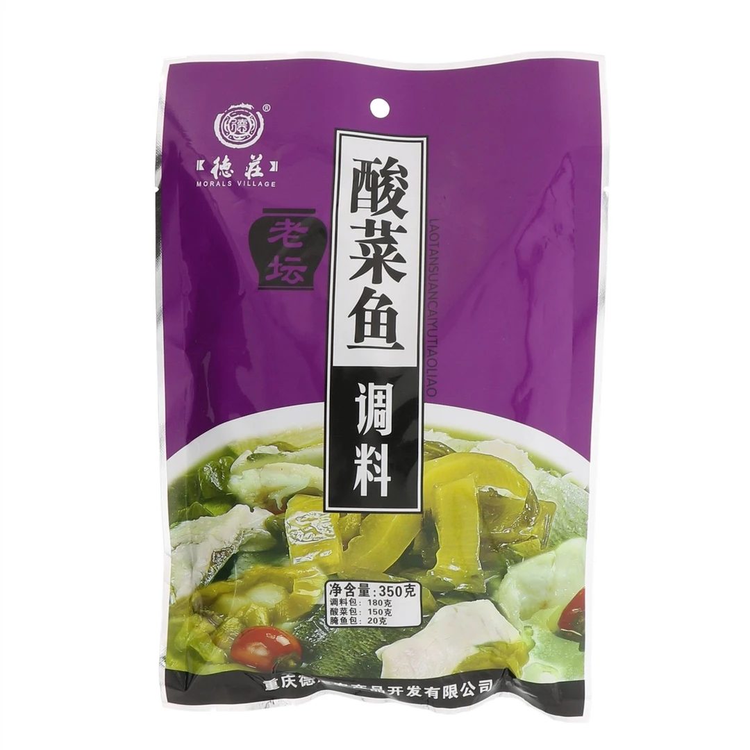 德庄酸菜鱼调料350g
