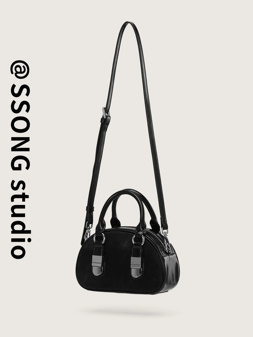 SmoSmos【黑天鹅舞者】小众原创波士顿国风渲染手提斜挎包～