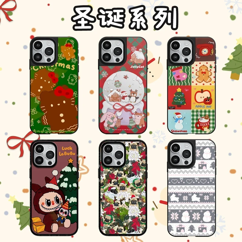 限定圣诞CASE明星同款适用于苹果17promax16/15/14/13pro11手机壳