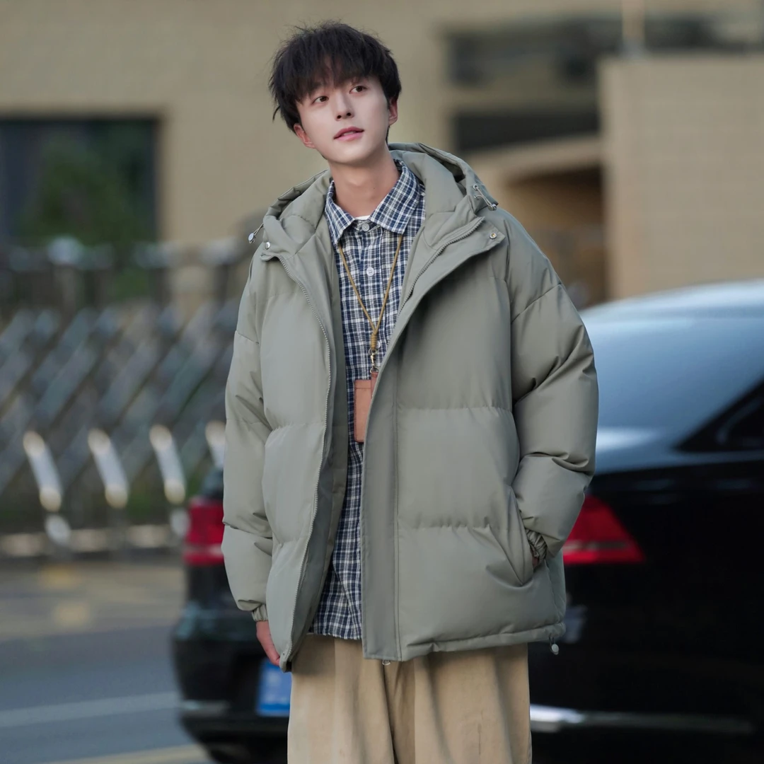 【限单高定】2024 U家秋冬新款棉服情ins连帽保暖棉服（售后找客服）