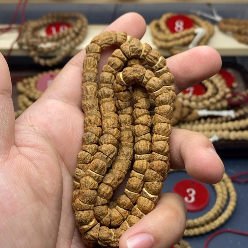 【闪购商品】柏香籽/百香籽吊坠丑**初藏区红油皮几何大肠8+
