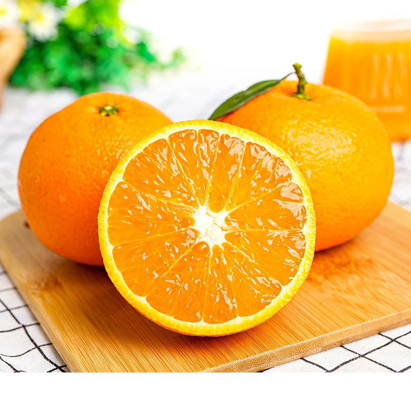 新鲜采摘冰糖橙5斤装皮薄爽脆香甜细腻果肉饱满