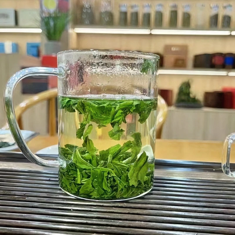 正宗全手工六安瓜片2025清明前绿茶安徽茶叶清香耐泡头采精品春茶