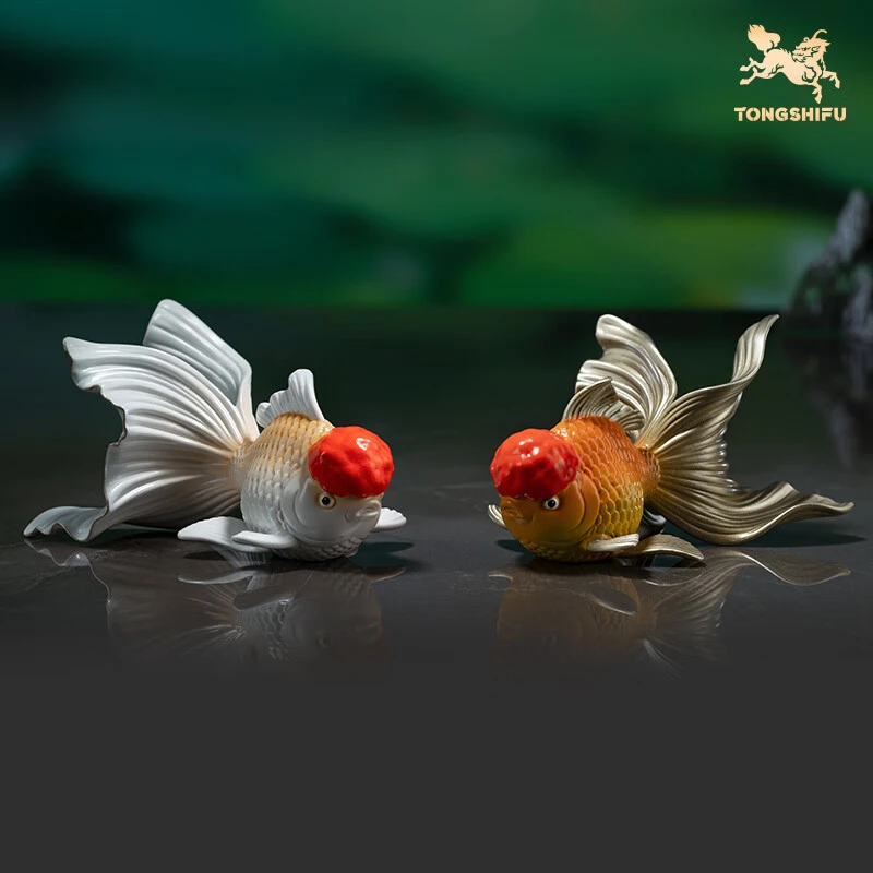 铜师傅《金余》客厅 桌面铜摆件 家居装饰工艺品