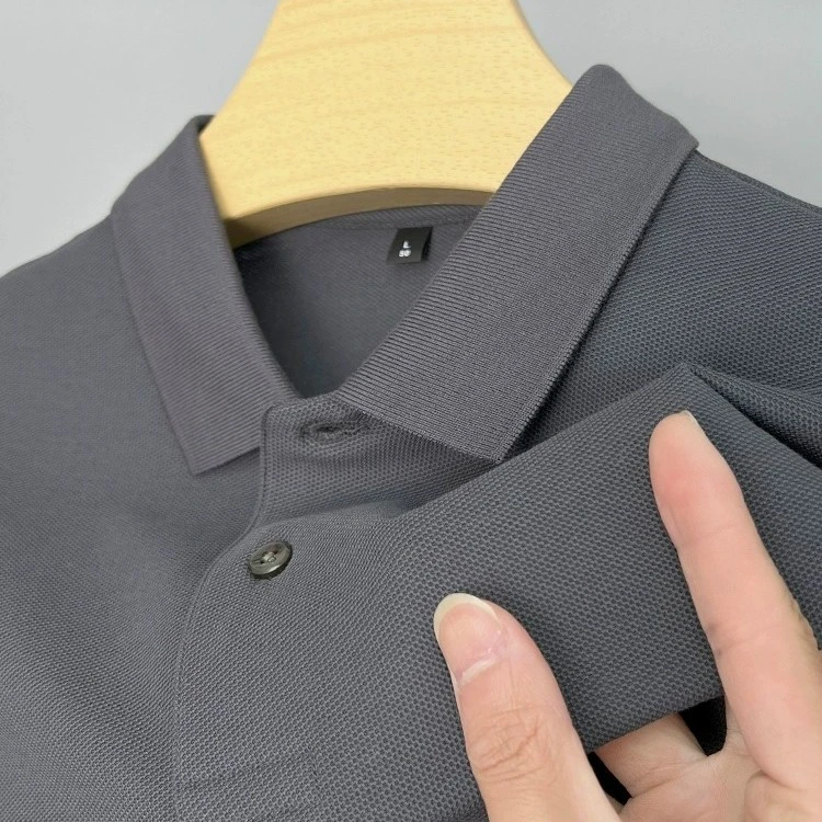 ZeroDegreeNorth100%精梳棉男士短袖T恤翻领polo衫