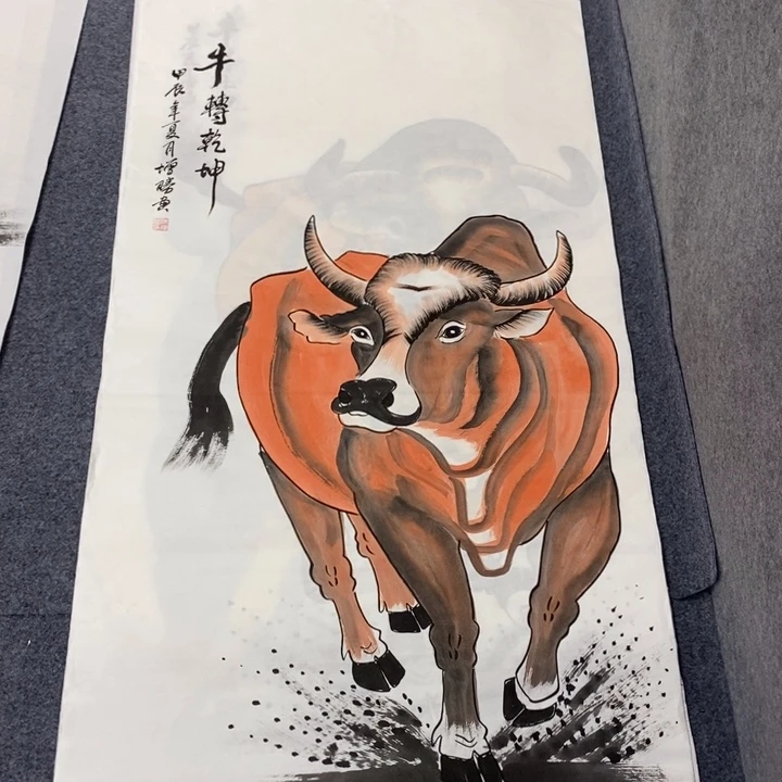 140.70扭转乾坤纯手绘画画画