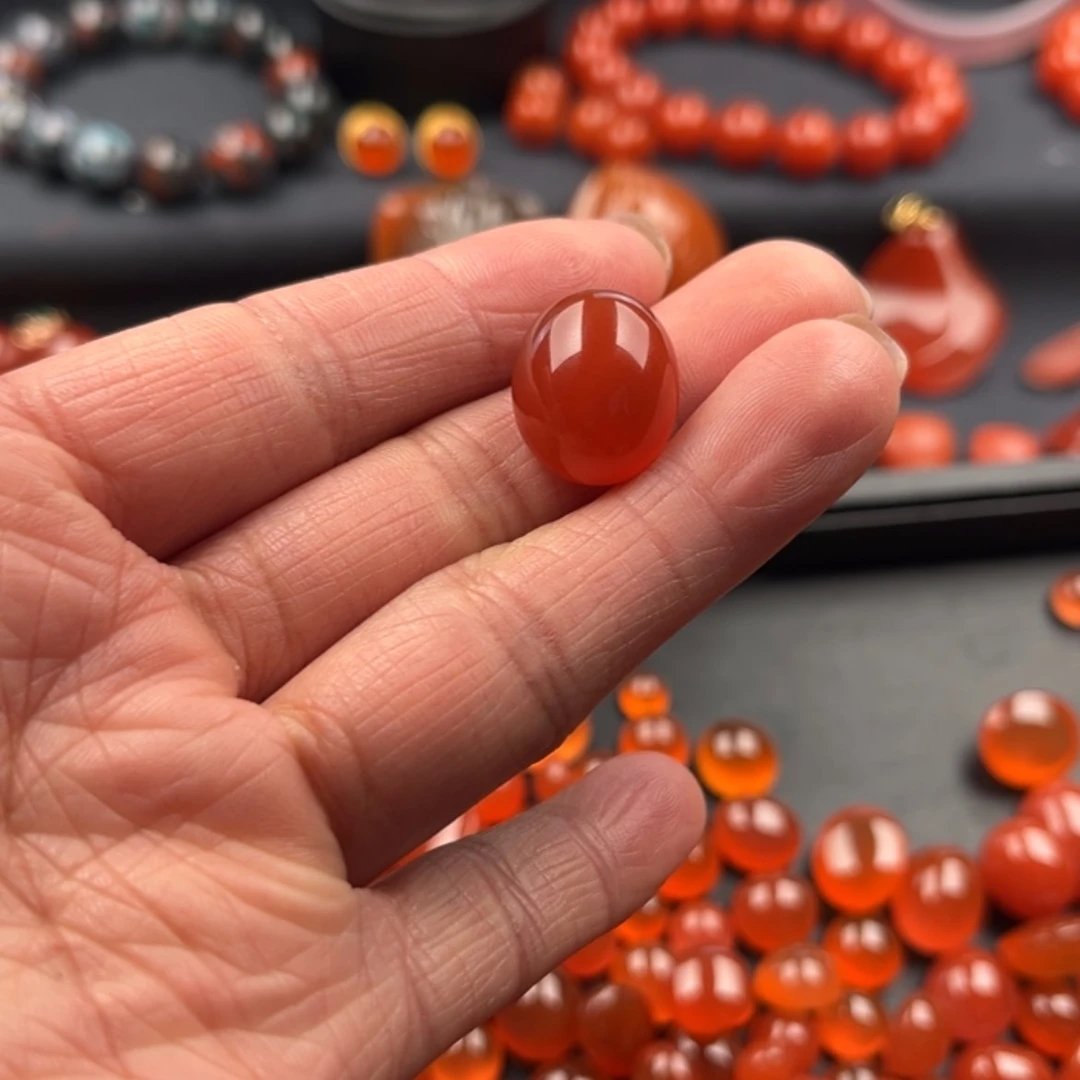 【闪购商品】南红玛瑙戒面未镶嵌天**哇