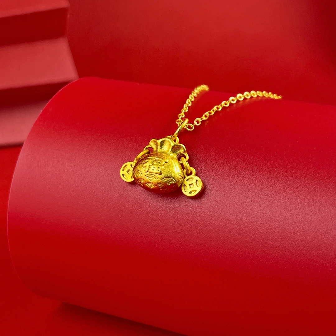 合金项链 福满袋 福袋时尚百搭国风项链