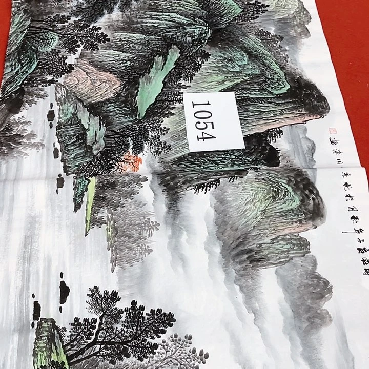 国画作品多次参加全国