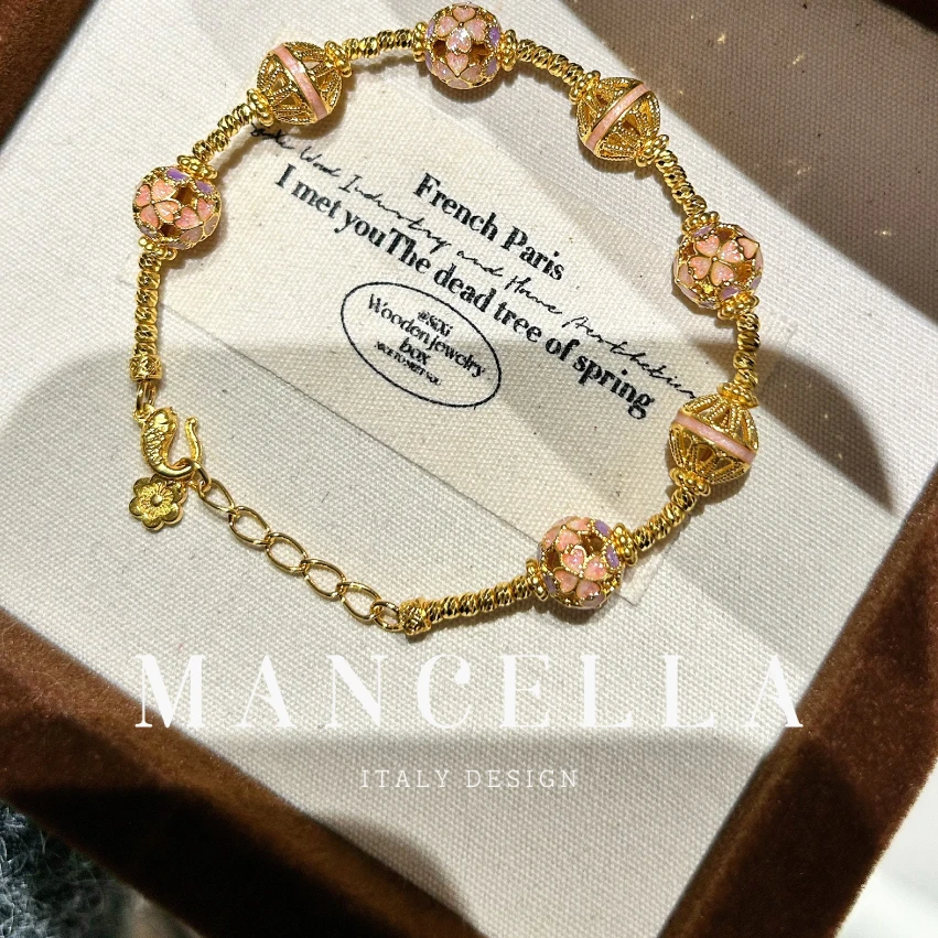 曼契拉  【足金999】“转运珠”手串 5.42g  H7