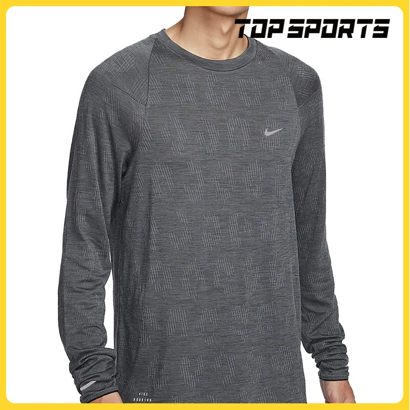NIKE耐克男子AS NK TFADV RUN DIV LS TOP无领长T恤FZ1126-010