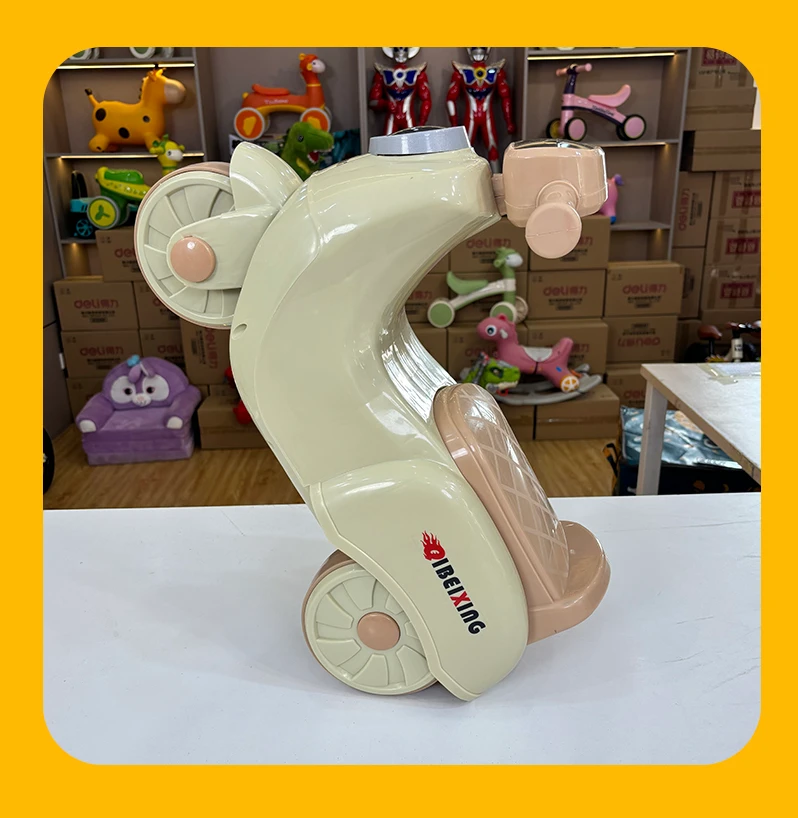 儿童滑行摩托车带音乐灯光1-3岁婴幼儿滑行车（滑行款）