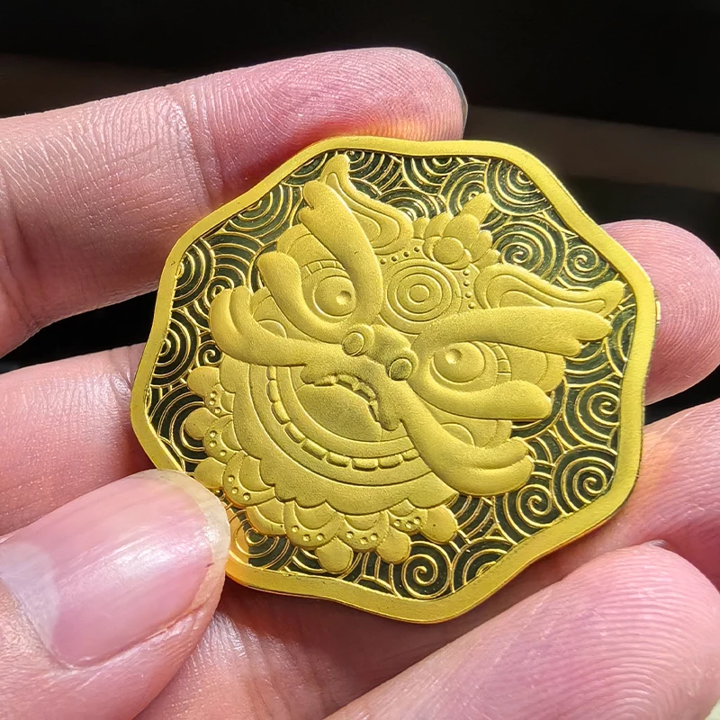 醒狮送富牌 麻将搭子 趣味收藏